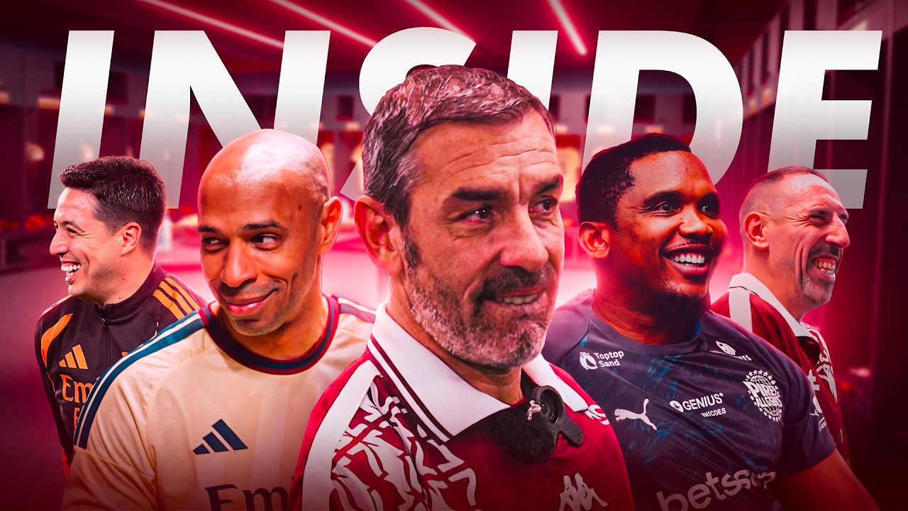 RETROUVAILLES ENTRE LÉGENDES - Inside au Jubilé de Robert Pires