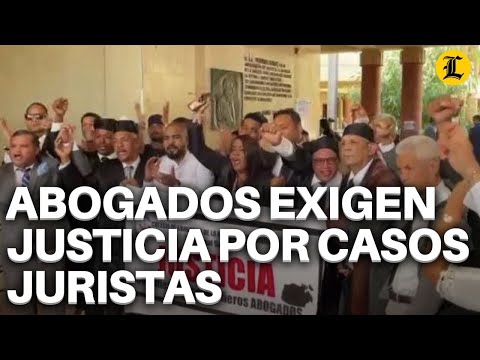 COLEGIO DE ABOGADOS EXIGE JUSTICIA POR CASOS DE JURISTAS SIN RESOLVER EN SANTIAGO