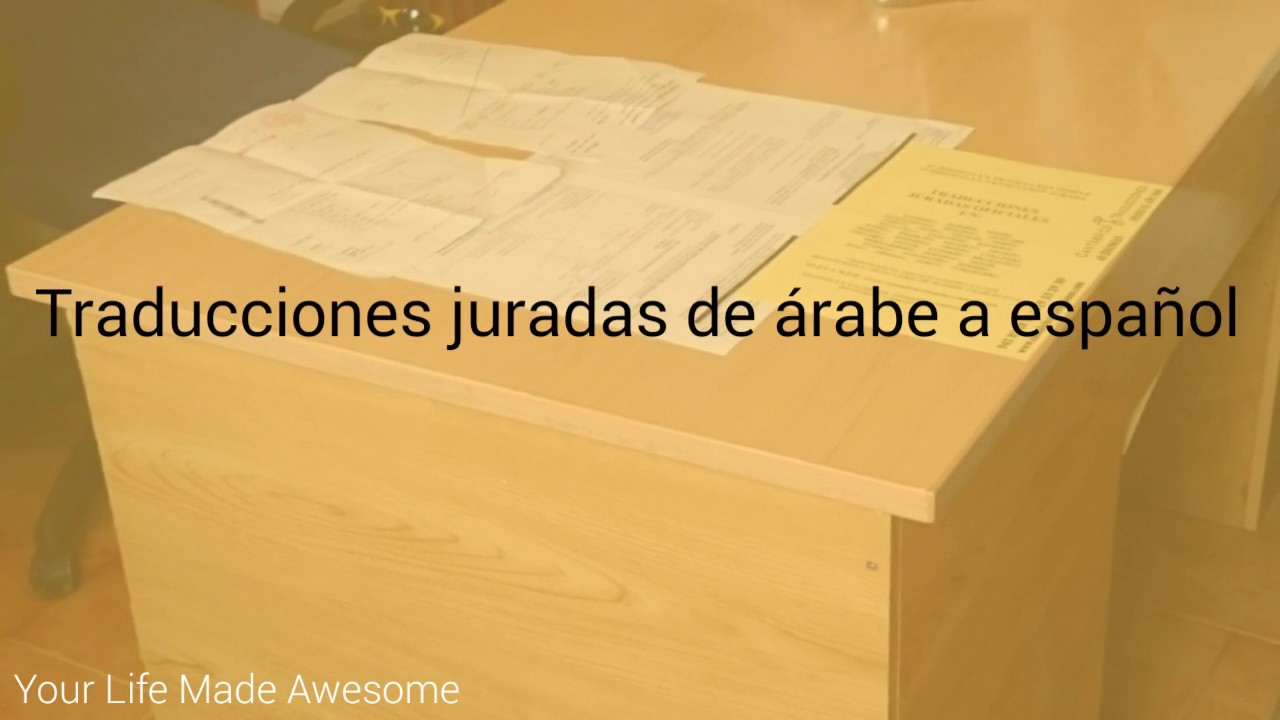 Traducción jurada de árabe, Traductor jurado de árabe Santander, Traducción jurada árabe Santander