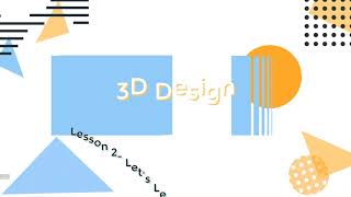 3D Design (Lesson 2a)- Let's Learn TinkerCAD