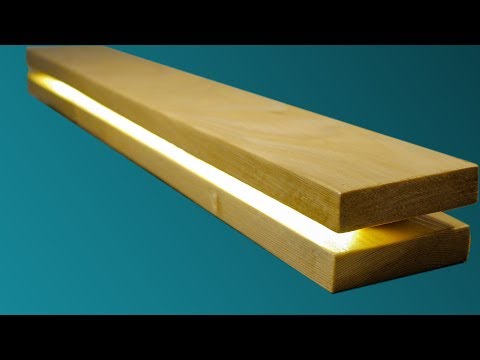 WOODEN LAMP. COOL DIY PROJECT