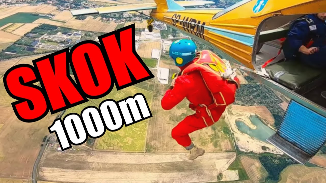 WYSKOCZYŁEM Z SAMOLOTU!! (1000m) *szok* - YouTube