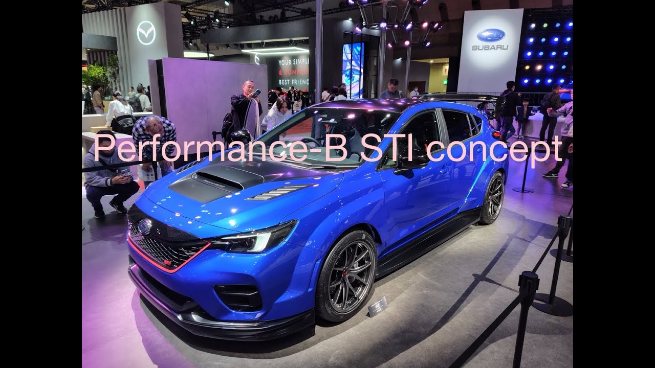 SUBARU  Performance-B STI concept