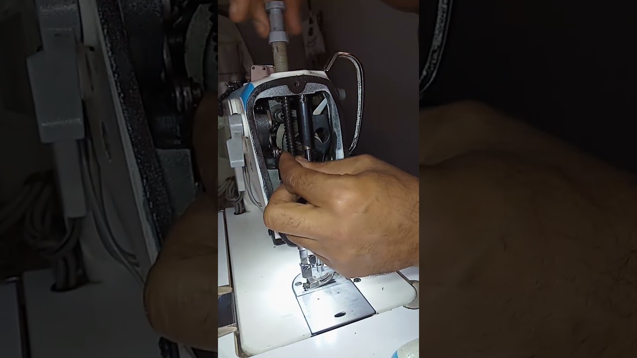 ضبط عمود الدواسه السنجر و عدم رفع الدواسه السنجر 🔩🔧🛠️🛠️🧰 سهله للمبتدئين