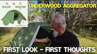 1 Person Underwood Aggregator Tent - First Look - First Thoughts