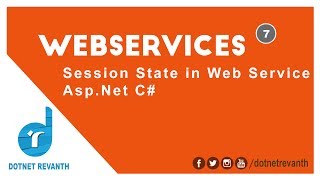 Session State in Web Service Asp.Net C# || Part-7