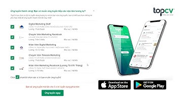 TopCV -  Nền tảng Tuyển dụng Nhân sự hàng đầu Việt Nam