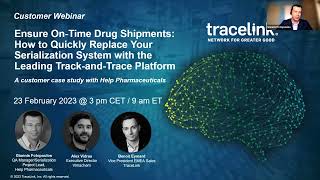 Customer Webinar: Help Pharmaceuticals | Ensure On-Time Drug Shipments