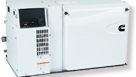 Generator repair (Onan Cummins 11 KVA), movement at anchor comparison and more, onboard a Neel 51.