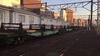 EF66 33号機(8091レ) 名古屋駅通過