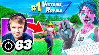 J'ai Fais mon Premier Top 1 Clavier Souris grâce à un Joueur Pro de 10 ans ! 🤯 (incroyable) screenshot 5
