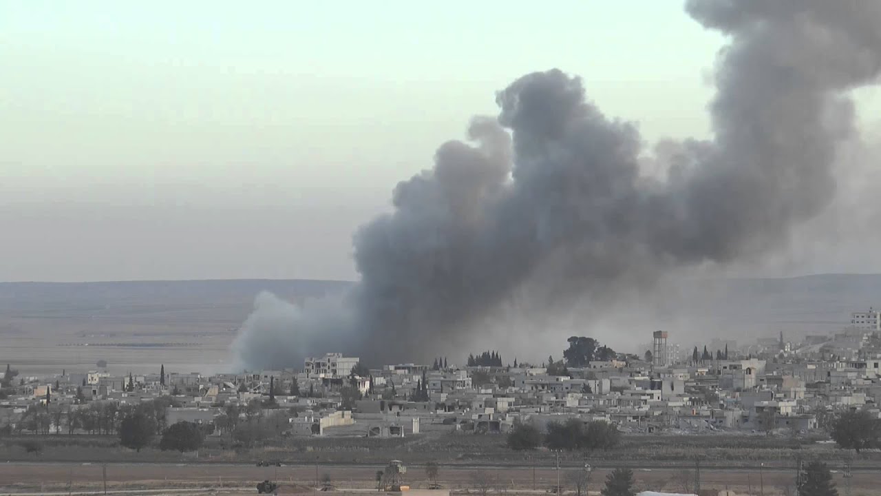 US-led coalition forces hit ISIL targets in Kobani