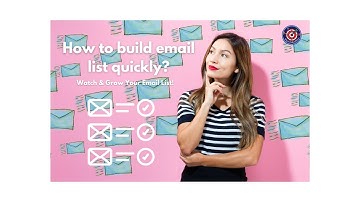 How to Build Your Email list quickly?