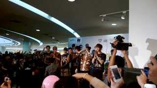 [fancam] 131129 BTS - Meet & Greet @ Paradise Park﻿