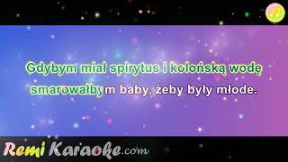 Stasiek Wielanek - Gdybym Miał Spirytus (karaoke - RemiKaraoke.com)