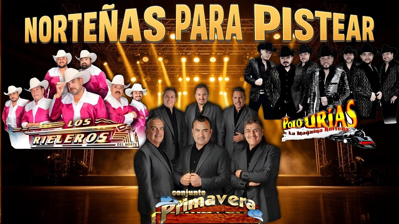 Puras Norteñas Viejitas Mix 🎶 Los Rieleros del Norte y Conjunto Primavera y Polo Urias