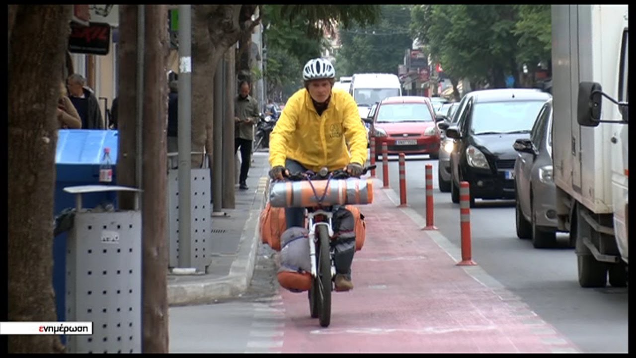 Χανιώτης έκανε το γύρο της Ελλάδας με ποδήλατο
