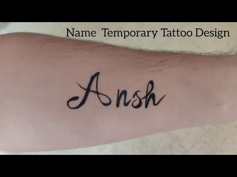 Ansh  tattoo phrase download free scetch