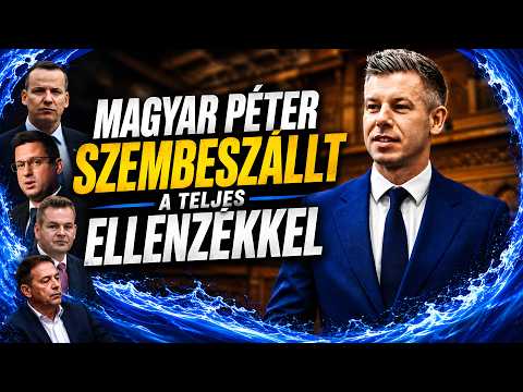 Ezt látni kell! Magyar Péter szembeszáll a teljes ellenzékkel!🔴⚪🟢TISZA Kormány a Parlamentben!