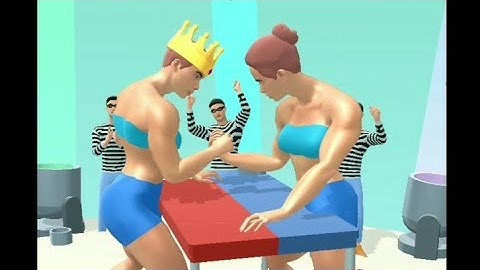 MUSCLE RUSH Gameplay Walkthrough Level 25 - 27(Android Ios)