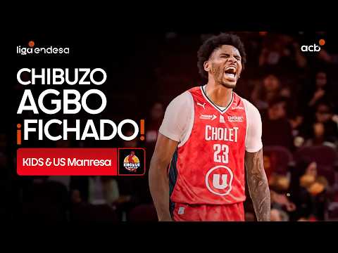 Así juega Chibuzo Agbo, nuevo fichaje del Kids&Us Manresa 🔥 | Liga Endesa 2026-2