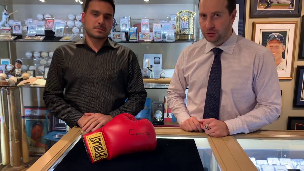 Muhammad Ali AKA Cassius Clay Signed Boxing Glove, JSA