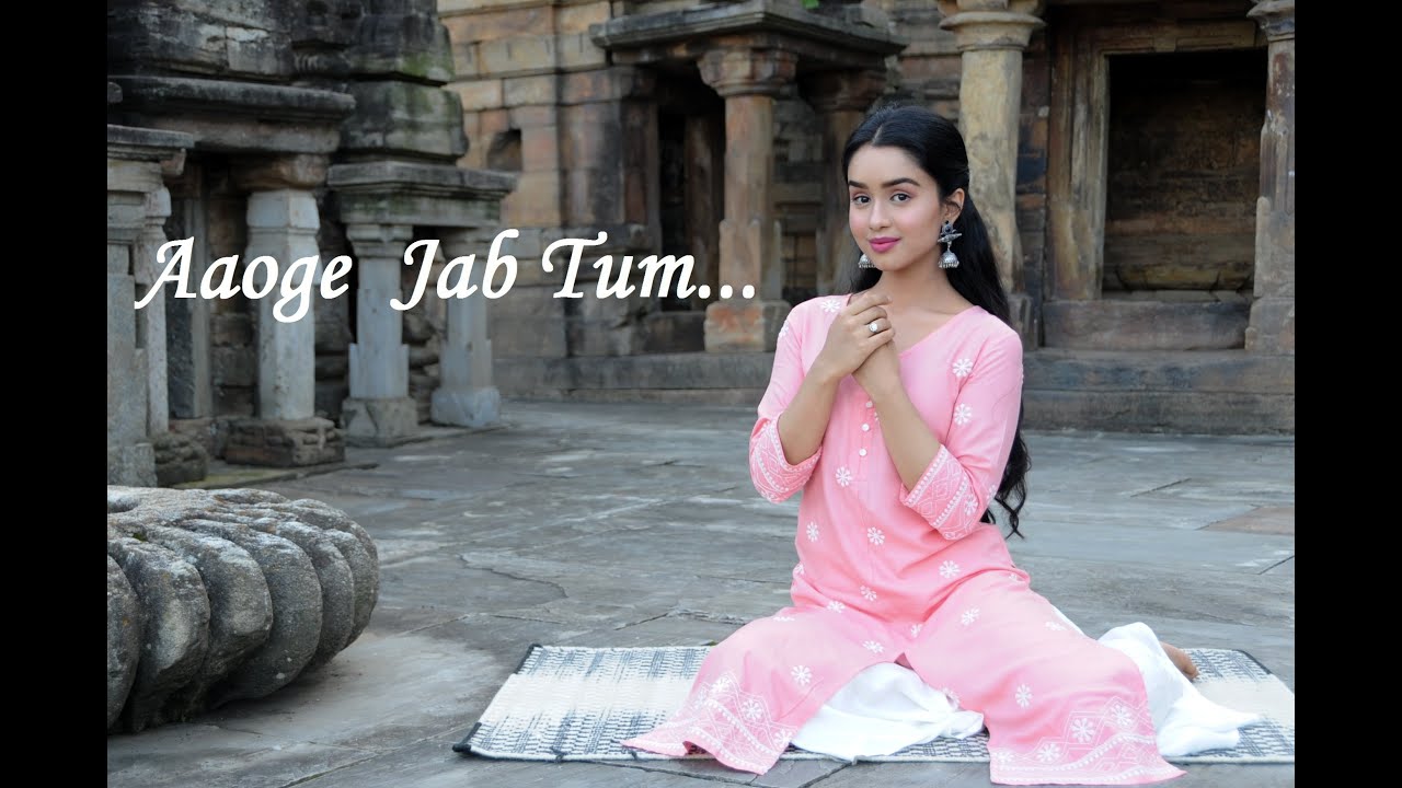 Aaoge jab tum  classical dance coverSUKRUTI AIRI ll sitting choreography