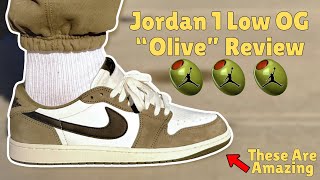 Air Jordan 1 Low Og Olive - Better Than Travis Scotts