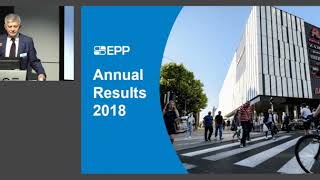 EPP annual results 2018 webcast