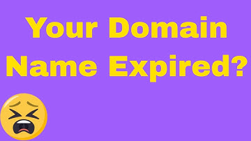 Domain Name Expired: How To Prevent This With 2 Simple Tips #easy