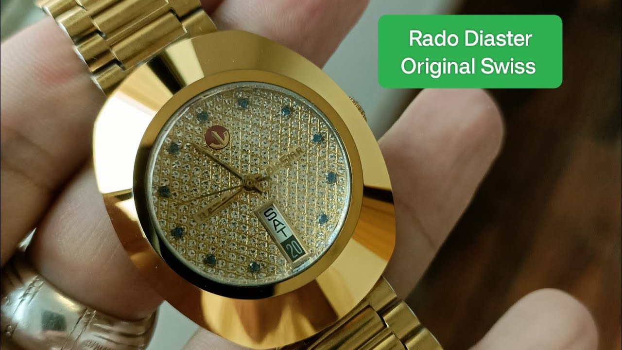 Rado Diaster Jubilee Original Automatic Watch Review in Pakistan - YouTube