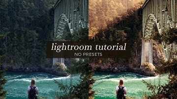 Lightroom Landscape Photo Editing Workflow Tutorial / How To (NO PRESETS!)