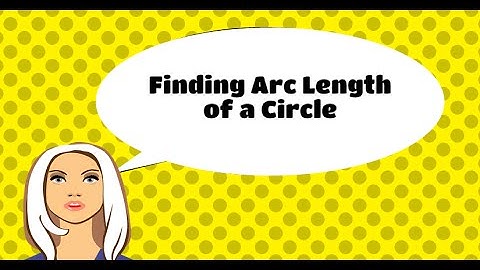 Finding Arc Length of a Circle-Geometry-MooMooMath