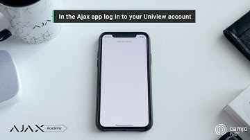 CAMJO connecting Uniview cameras and DVRs to Ajax with a few taps