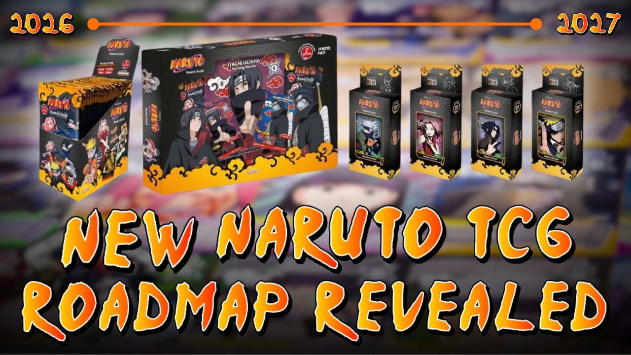 Naruto Mythos TCG 2026 Roadmap REVEALED! New Products, New Sets, and a USA Release?!