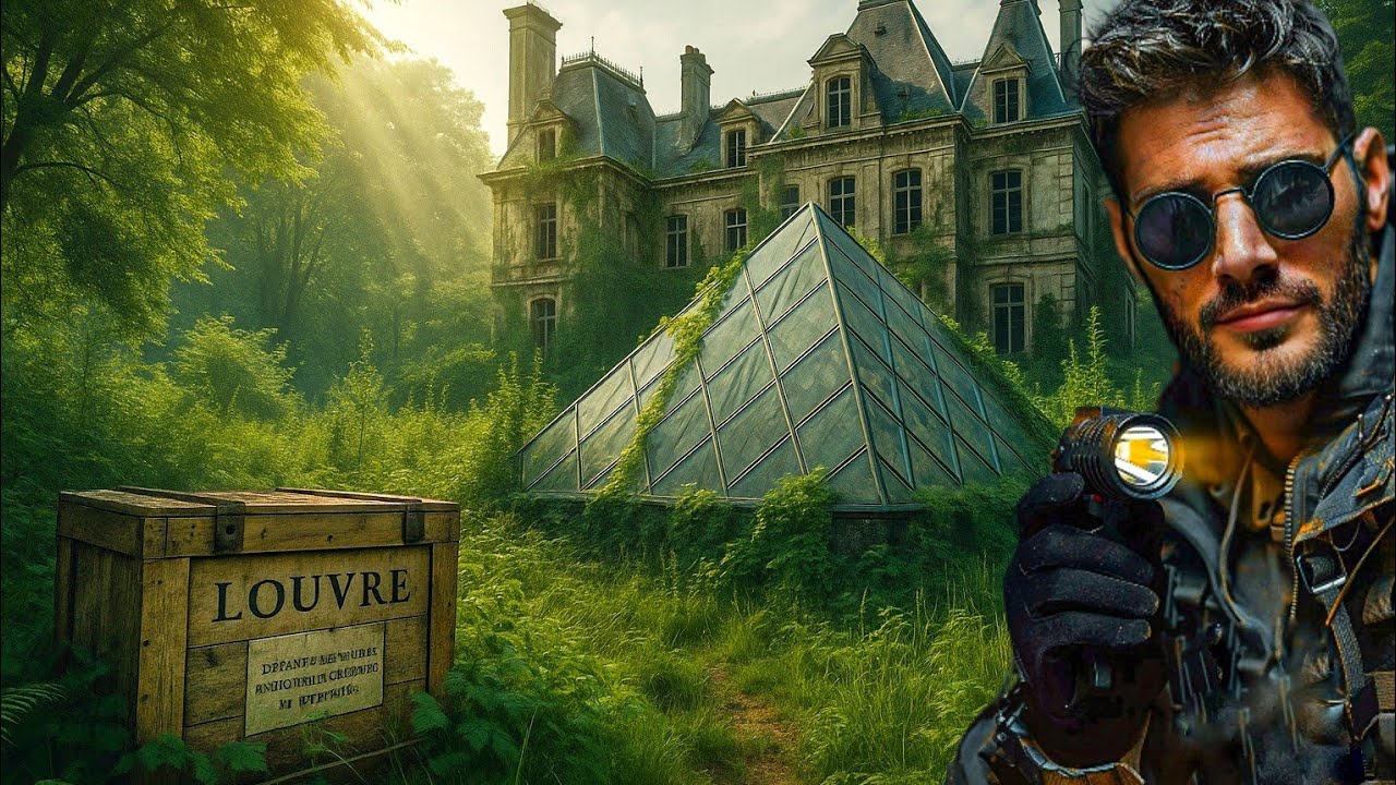 DES ŒUVRES DU LOUVRE CACHÉES DANS CE MANOIR ABANDONNÉ !!! (URBEX)