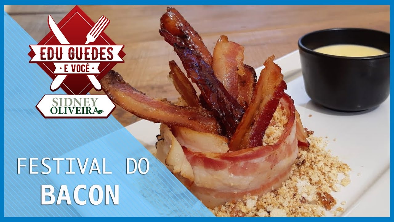 Edu Guedes ensina a fazer receitas fáceis e práticas com bacon