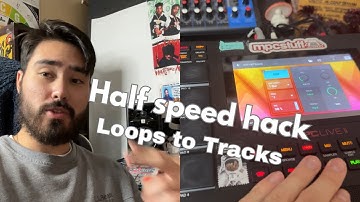 Half-Speed Intro Hack: Creating Tracks on the MPC Live