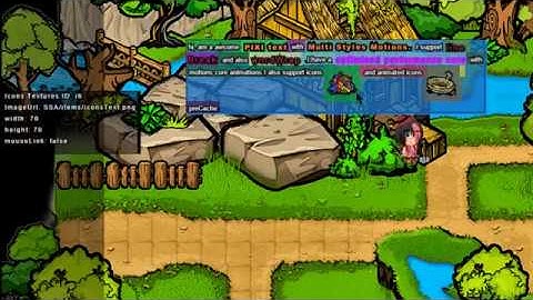 PIXI MULTI STYLES MOTIONS ANIMATION FOR RMMV debugger styles