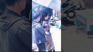 Mimi almost walked straight into a wooden fence, but luckily she lifted her leg just in time!🤣