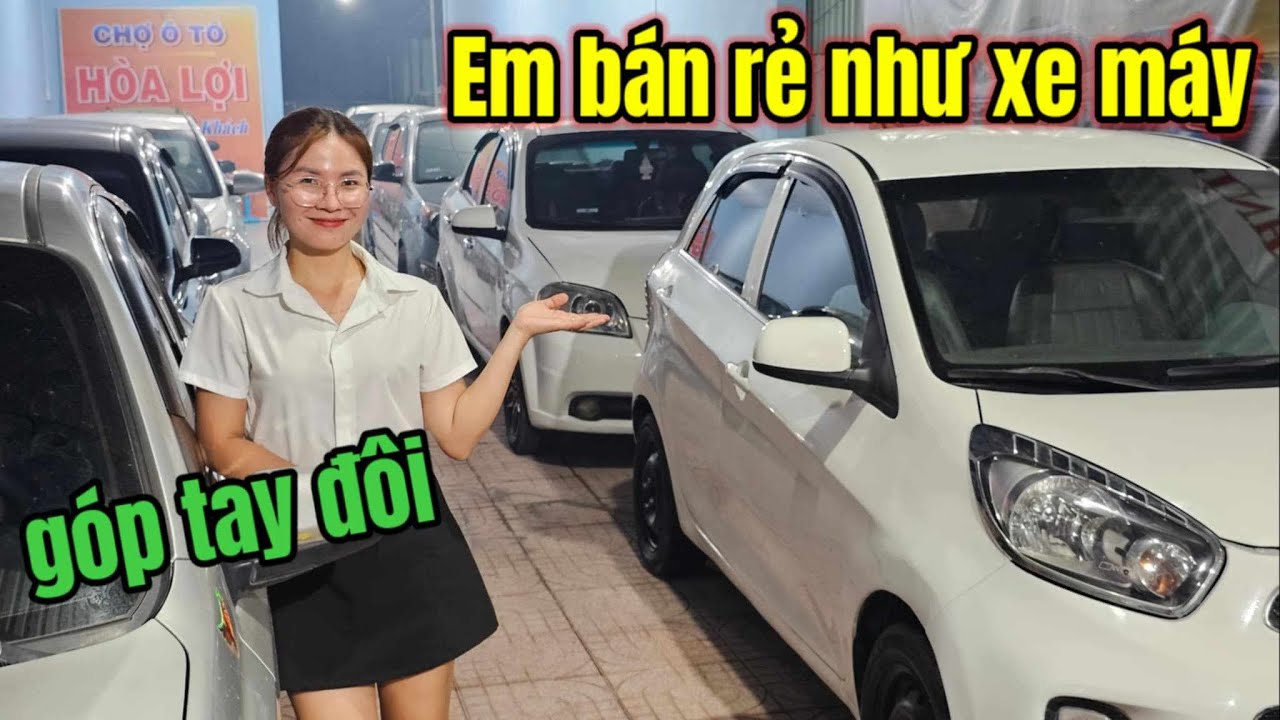 Từ 36tr ô tô 4 chỗ nằm đợi chủ ở chợ ô tô Hòa Lợi e.Giàu bán rẻ cho bà con tập lái hỗ trợ quay đầu