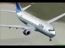 FS2004 Engine failure crash in Miami