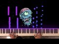 CoD Black Ops 1 Zombies Theme (Damned) - Piano Synthesia Tutorial (Performance)