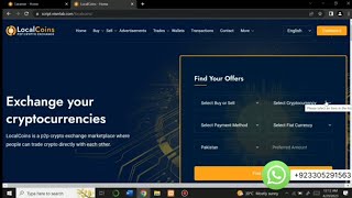 Create Ultimate Peer To Peer Crypto Exchange Website Using Local Coin Script || P2P Crypto Script