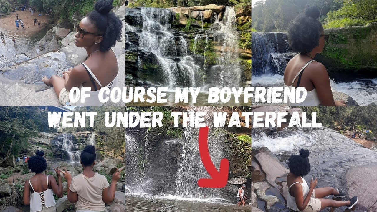 OF COURSE MY BOYFRIEND WENT UNDER THE WATERFALL PARADISE VALLEY