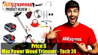 Must-Have 24V Cordless Grass String Trimmer Review - The Ultimate Garden Tool!
