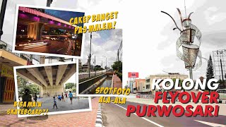 Suasana Terbaru Flyover Purwosari Solo : Spot Foto, Jalan & Main