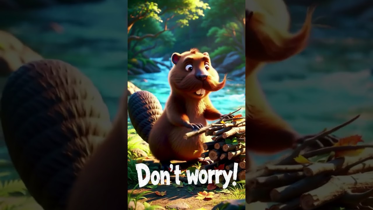 Luna the Lynx & Benny the Beaver Build a Bridge! 🦊🦫 | Animal Friendship for Kids