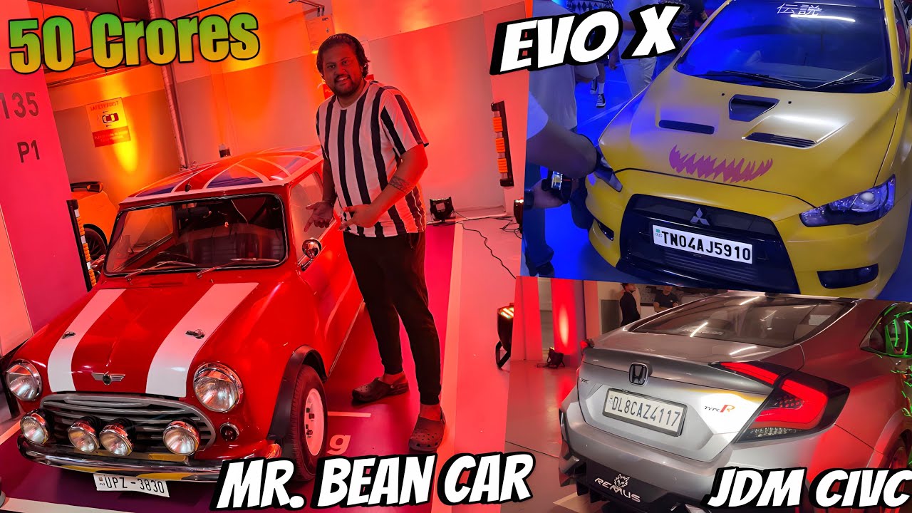 DELHI की FIRST UNDERGROUND CAR MEET🔥‼️ Mr.Bean Car, Bmw M2, Evo X , Range Rover YouTube