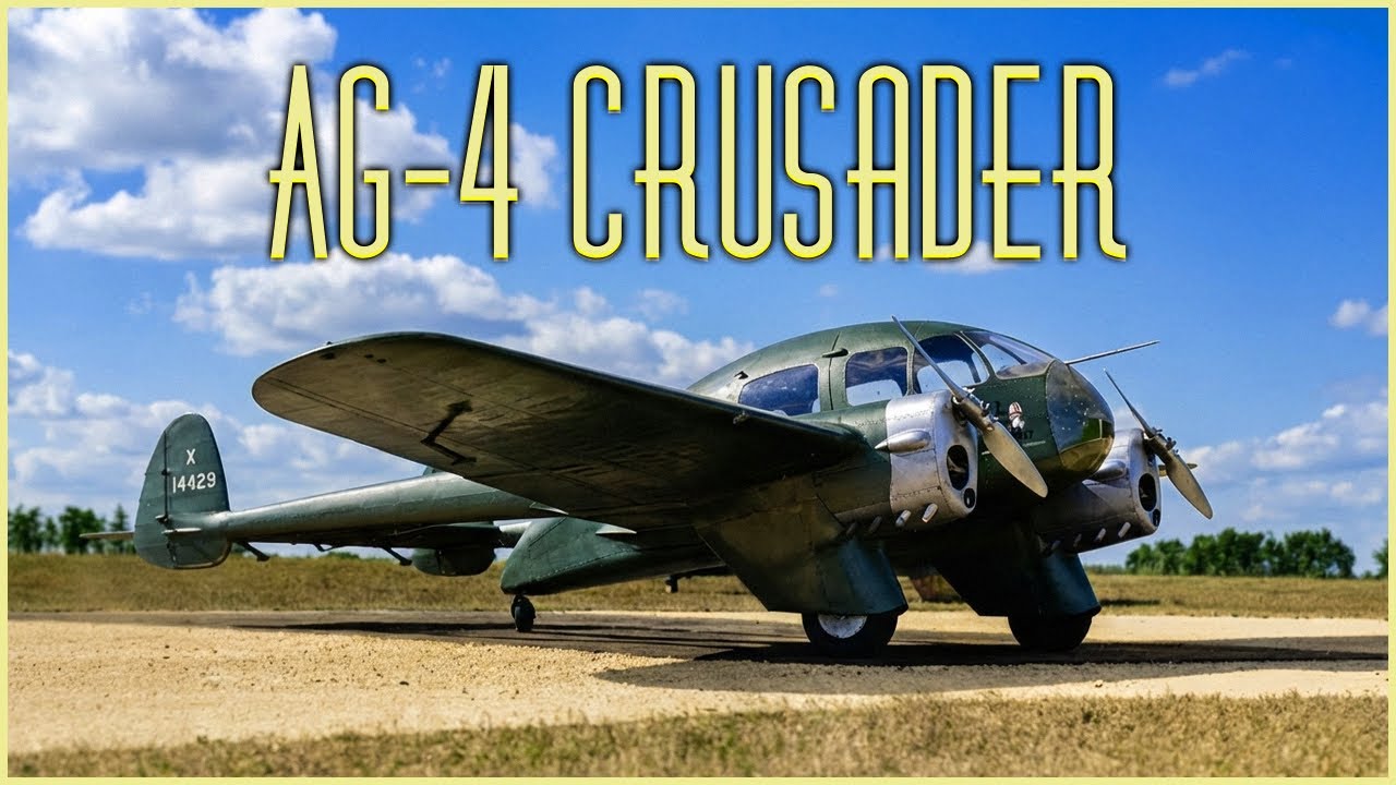 American Gyro AG-4 Crusader: An Experimental Twin-Engine Aircraft of the 1930s